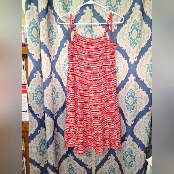 Multicolor Midi Dress - Picture 2 of 10